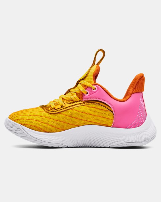Chaussures de basketball Pre-School Curry 9, Yellow, pdpMainDesktop image number 1
